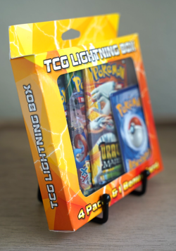 4 Pack Pokemon TCG Lightning Box Dragons Majesty/Roaring Skies/Fates Collide - Image 4