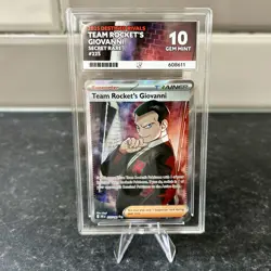 Pokemon: Team Rocket's Giovanni - 225/182 - Destined Rivals - ACE GEM MINT 10 🌟 - Image 1