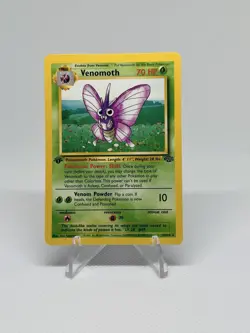 1999 Pokemon Jungle 1st Edition Venomoth 29/64 - Image 1