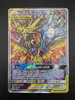 Pokemon Moltres & Zapdos & Articuno GX SM210 TAG TEAM Promo - Image 1