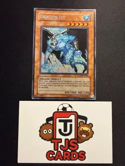 Dragon Ice - Secret Rare GLAS-EN084 - MP - YuGiOh - Image 1