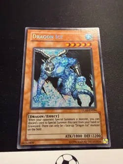 Dragon Ice - Secret Rare GLAS-EN084 - MP - YuGiOh - Image 2