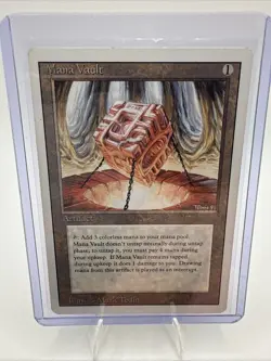 Magic The Gathering MTG Mana Vault Unlimited Edition 1994 LP Excellent Ungraded - Image 3