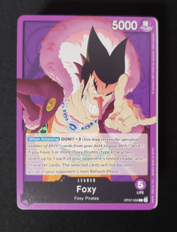 One Piece CG Purple Foxy Complete Custom Deck/Core - OP15 - Image 1