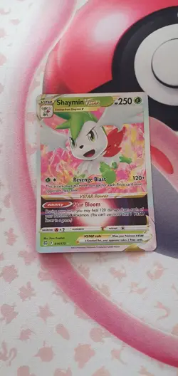 Pokemon VSTAR Shaymin Card 014/172 Brilliant Stars M/Nm Condition - Image 1