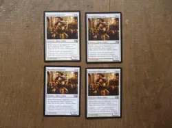 MTG 4 x Stonehorn Dignitary common Core Set 2012 Magic The Gathering Playset - Image 1