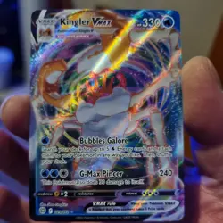 Pokemon TCG Kingler VMAX Sword & Shield: Brilliant Stars 029/172 Ultra Rare - Image 1
