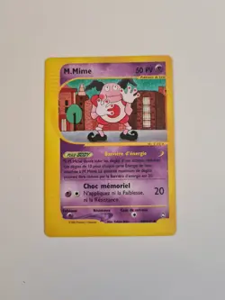 Carte Pokemon M.Mime 95B/147 Aquapolis Wizards FR Bon Etat - Image 1