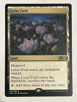 Lotus Field NM Core Set 2020 M20 MTG - Image 1