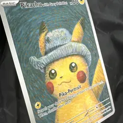 Carte Pokemon Pikachu With Grey Felt Hat / Van Gogh Promo Ecarlate Et Violet - Image 2