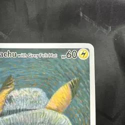 Carte Pokemon Pikachu With Grey Felt Hat / Van Gogh Promo Ecarlate Et Violet - Image 4