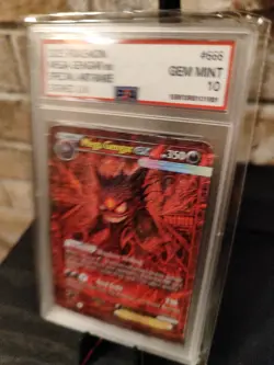 Pokemon Card M.Gengar EX SAR Signed UV Italian Artist F.C 10 Of 33 - Image 3
