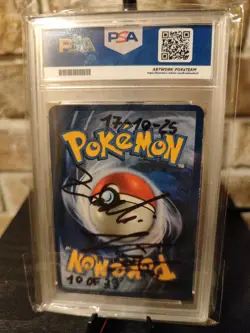 Pokemon Card M.Gengar EX SAR Signed UV Italian Artist F.C 10 Of 33 - Image 4