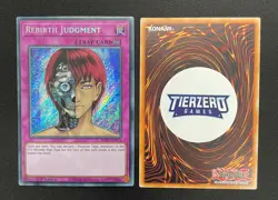 Yugioh Rebirth Judgment BROL-EN012 Sceret Rare 1st Edition Near Mint - Image 1