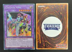Yugioh Centaur Mina BROL-EN020 Secret Rare 1st Edition Near Mint - Image 1