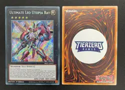 Yugioh Ultimate Leo Utopia Ray BROL-EN027 Secret Rare 1st Edition Near Mint - Image 1