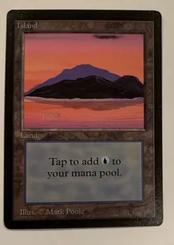 Island (C) Limited Edition - Beta Edition Regular, Magic The Gathering (MTG) - Image 1