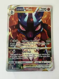 Lucario VSTAR SWSH291 SWSH: Sword & Shield Promo Cards Holo - Image 1