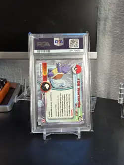 WARTORTLE #8 - 2000 TOPPS CHROME POKEMON TV Card - PSA 9 MINT - Image 2