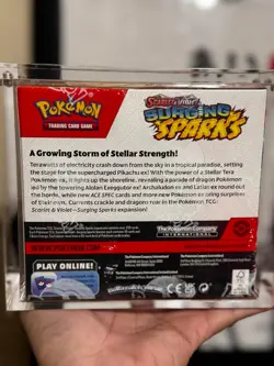 Pokemon Card Protective Display~ Pokemon Magnetic Booster Box Acrylic Case~ - Image 2