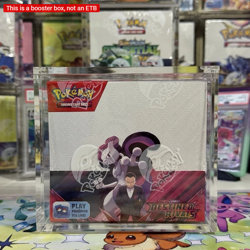 Pokemon Card Protective Display~ Pokemon Magnetic Booster Box Acrylic Case~ - Image 3