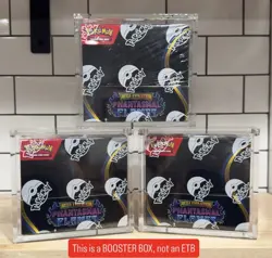 3* Pokemon Magnetic Booster Box Acrylic Case! Pokemon Card Protective Display! - Image 2