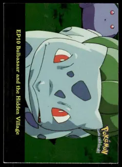 Pokemon Cards EP10 Bulbasaur and the Hidden Village HOLO Topps Series 2 LP *2 - Image 1