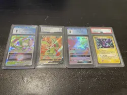 Pokemon Graded Card Lot Of 4 PSA CGC AGS All Great Condition Free Shipping - Image 1