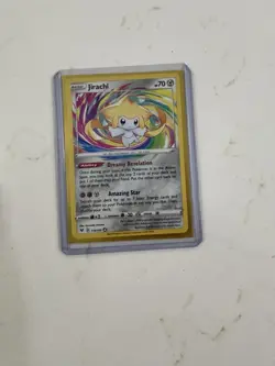 Pokemon TCG Jirachi Vivid Voltage Holo Rare Card 119/185 - Image 1