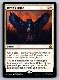 Dawn's Truce - Bloomburrow - MTG - Image 1