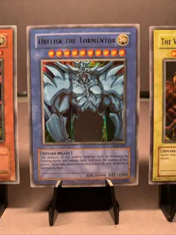 Yugioh Egyptian God Set Lot GameBoy Promo Rares GBI-01 GBI-02 GBI-03 VTG NM - Image 3