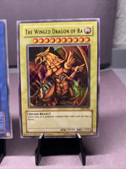 Yugioh Egyptian God Set Lot GameBoy Promo Rares GBI-01 GBI-02 GBI-03 VTG NM - Image 4