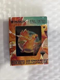 Magic The Gathering Final Fantasy Chocobo Pinfinity AR Collectible Pin Brand New - Image 1