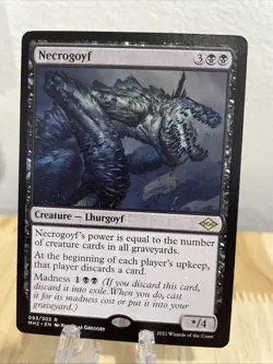 MTG Necrogoyf Regular #093/303 Modern Horizons 2 Rare MH2 NM/M - Image 1