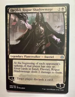 Davriel, Rogue Shadowmage [War of the Spark] MTG LP - Image 1