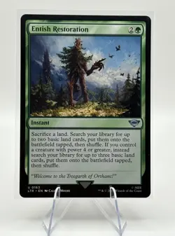 Entish Restoration - The Lord of the Rings (LTR) - MTG Uncommon #163 | Regular - Image 2