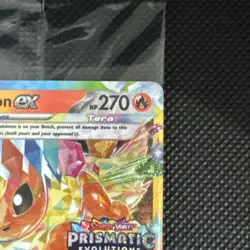 Flareon EX 014/131 Prismatic Evolutions Stamped Surprise Box Promo Card SEALED - Image 3