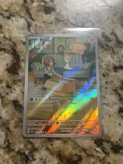 Pokemon 2023 Ralts 211/198 Illustration Rare Scarlet & Violet - Image 1