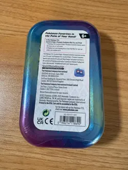 Pokemon TCG Prismatic Evolutions Mini Tin - Flareon Art - Sealed NEW - Image 2