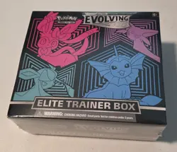 Pokemon Sword & Shield Evolving Skies Elite Trainer Box Factory Sealed - Image 1