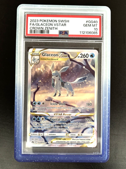 Glaceon VSTAR • GG40/GG70 • Crown Zenith • PSA 10 • Holo Rare • Pokemon + Guard - Image 1