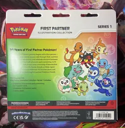 Pokemon Tcg - First Partner Pack First partner Illustration Collection - Image 2