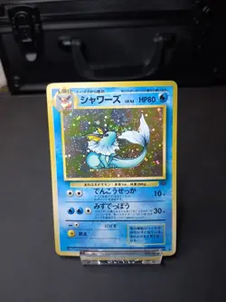 Vaporeon NO. 134 Holo Rare Jungle (Japanese) LP 🌀 Mouth Swirl 🌀 - Image 1