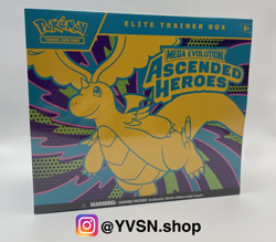 Pokemon Ascended Heroes ETB Elite Trainer Box Sealed x 1 - Image 1