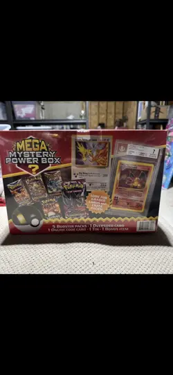 POKEMON CHRISTMAS/HOLIDAY EDITION 2023 MEGA MYSTERY POWER BOX MEIJER EXCLUSIVE - Image 1