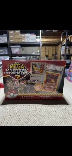 POKEMON CHRISTMAS/HOLIDAY EDITION 2023 MEGA MYSTERY POWER BOX MEIJER EXCLUSIVE - Image 2