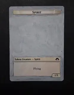 Altered Mtg Hand Painted Ghost Girl Commission One Of A Kind - Image 2