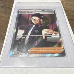 Pokemon TCG Boss's Orders Corbeau Full Art Holo Rare ASC EN 256/217 - Image 1