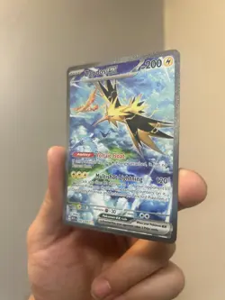 Pokemon TCG Zapdos ex SV: Scarlet & Violet 151 202/165 Rare Holo 200 HP - Image 3
