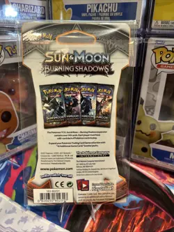 Pokemon TCG - Sun & Moon Burning Shadows 5x Sleeved Booster Packs FACTORY SEALED - Image 4